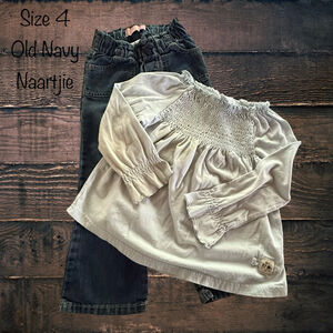 4T Vintage Naartjie/Old Navy Outfit